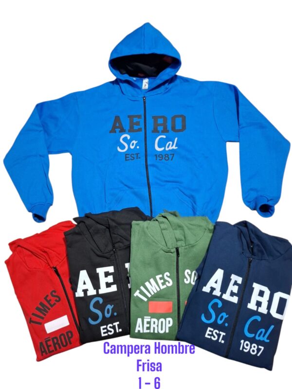 Campera de hombre con capucha 1-6