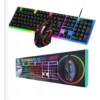 SET DE TECLADO Y MOUSE RGB CON CABLE
