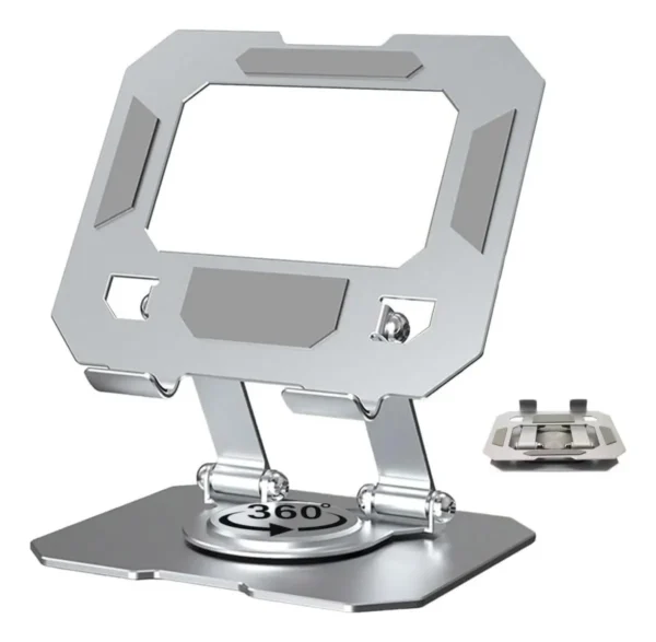 SOPORTE METALICO PARA TABLET Y NOTEBOOK 360