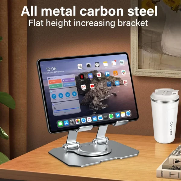 SOPORTE METALICO PARA TABLET Y NOTEBOOK 360 - Image 3