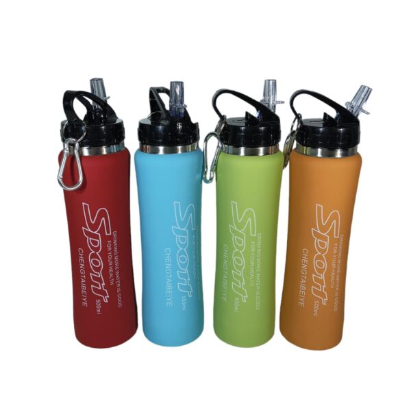 Botella Deportiva Térmica Acero Inoxidable 500 Ml - Image 2