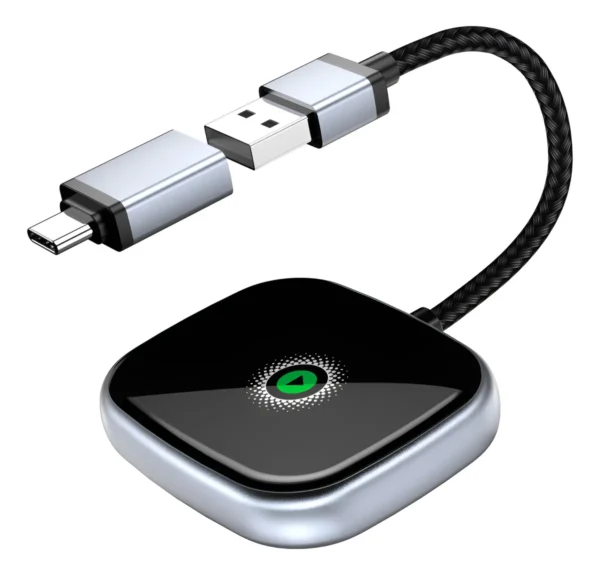 ADAPTADOR CARPLAY INALAMBRICO USB-C O C-C
