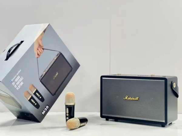 PARLANTE MARSHALL BT M35 INCLUYE 2 MICROFONOS